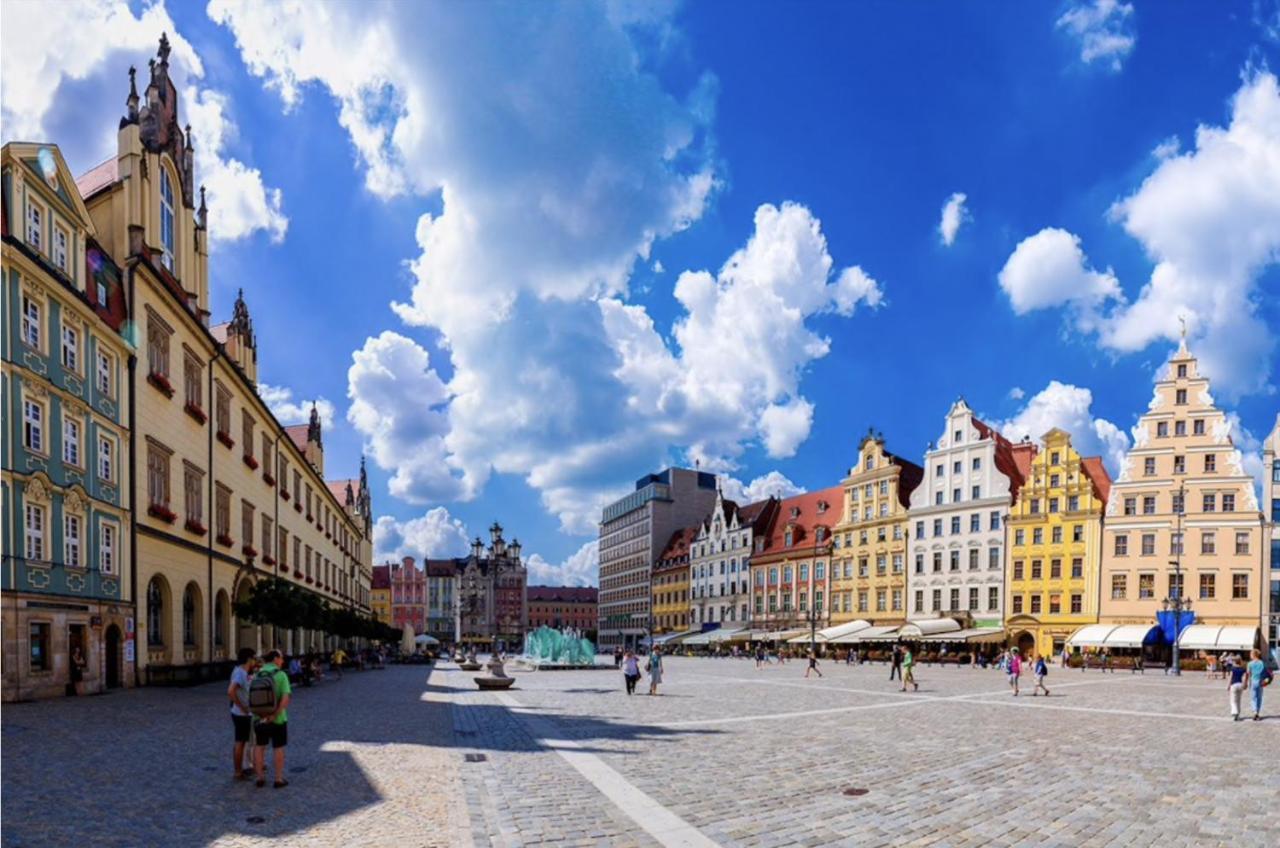 Klimatyczny Apartament Przy Rynku Wrocław Eksteriør billede